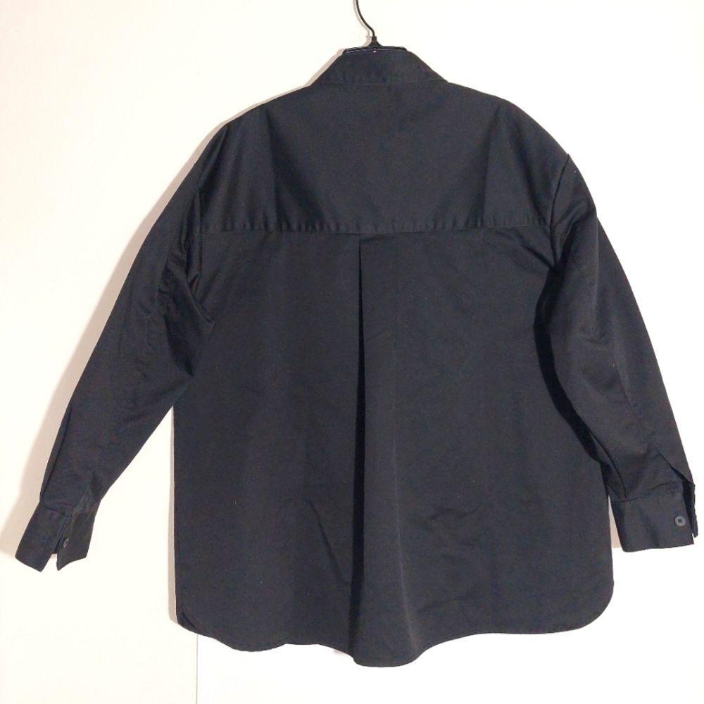 Asos Design Women's Oversized Thick Cotton Blend Shirt EUC - Picture 8 of 15